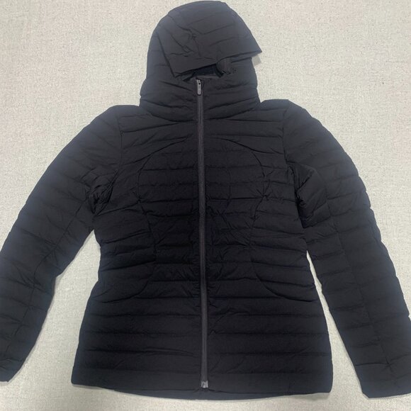 Lululemon NWT Pack It Down Jacket Size 8 Black - Picture 1 of 16